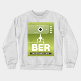 BER BERLIN AIRPORT CODE Crewneck Sweatshirt